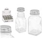 Salière Vivalto YHP-F0409/DH12 Transparent Métal verre 4 x 9 x 4 cm (12 Unités)