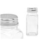 Salière Vivalto YHP-F0409/DH12 Transparent Métal verre 4 x 9 x 4 cm (12 Unités)