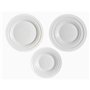 Service de Vaisselle Vivalto F-LGCP105-75-85 Blanc Verre opalin (2 Unités)