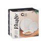 Service de Vaisselle Vivalto F-LGCP105-75-85 Blanc Verre opalin (2 Unités)