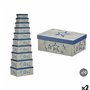 Boîte Décorative Pincello 66 Bleu Carton (2 Unités)