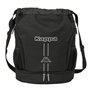 Sac à dos serré par des ficelles Kappa Dark Noir 35 x 40 x 1 cm