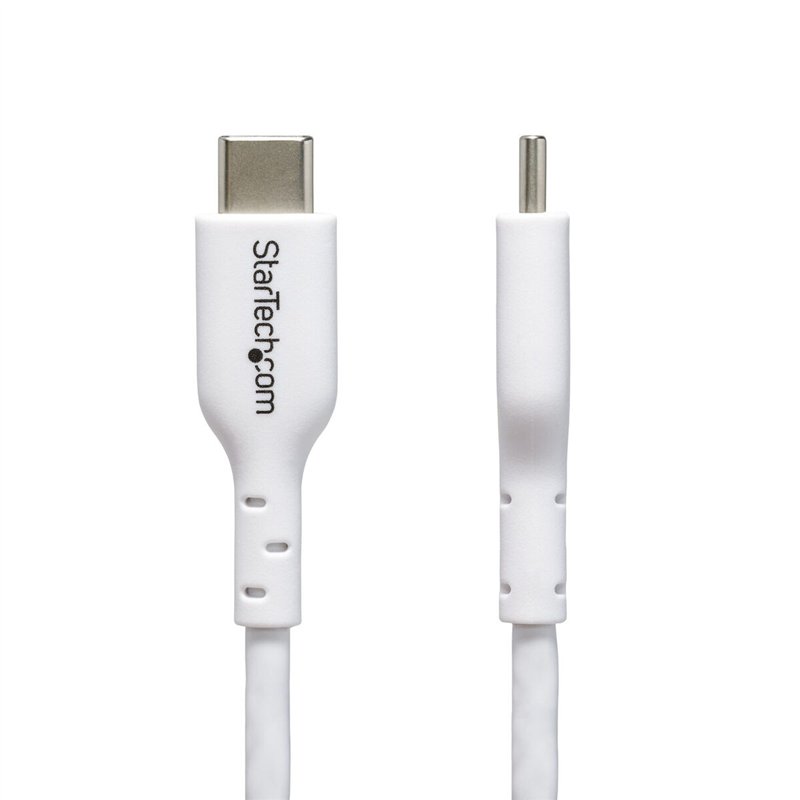 Image secondaire de Câble USB-C Startech USB2CC2MNCWHE Blanc 2 m