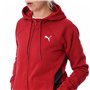 Survêtement Femme Puma Classic Hooded Tracksuit Fl Rouge 2 Pièces