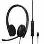 Casques avec Microphone Epos 1000905 Noir