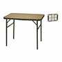 Table Piable Lifetime Marron Noir 90 x 60 x 70 cm