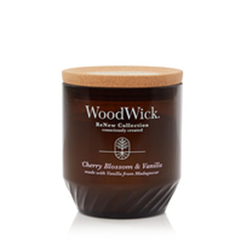 Image secondaire de Bougie Parfumée Woodwick Cherry Blossom & Vanilla 368 g