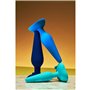 Gplug Petit Néon Rose B-Vibe Bleu (10 cm) (12 cm)