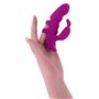 Vibration de Stimulation Double Evolved Playboy Violet