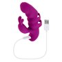 Vibration de Stimulation Double Evolved Playboy Violet
