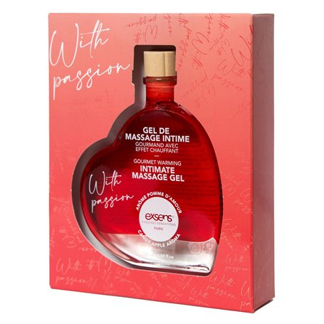 Huile de massage érotique Exsens Pomme verte 50 ml