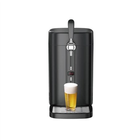 Tireuse a biere 5L - CONTINENTAL EDISON CEMB5B4 - Noir - 60 W - Compatible avec les fûts 5L