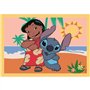 CLEMENTONI - Puzzle 4 en 1 - Stitch