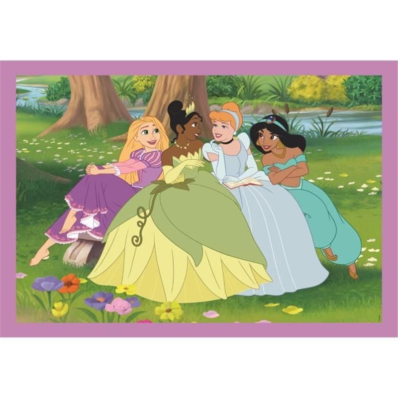 Image secondaire de CLEMENTONI - Puzzle 4 en 1 - Disney Princess