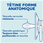Sucettes Anatomiques DODIE - Bébé Ours - Lot de 3 - +18 mois - Résistantes et Anti-irritations