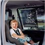 Store enrouleur de fenetre de voiture - DREAMBABY - Double face Zebra & Tigre Print - Réglable  2pcs