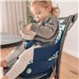 Siege d'appoint d'alimentation portable - DREAMBABY - Grab N Go - Feuilles - Bleu