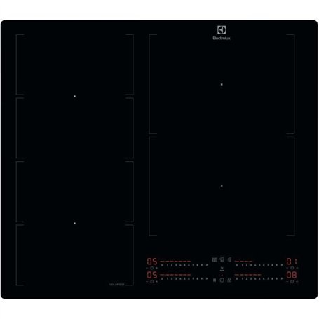 Plaque de cuisson a induction - ELECTROLUX - 4 foyers dont zone gauche modulable - 58 x 51 cm - EIV66453I