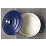 Marmite fonte massive - GSW - BLUE MAGIC - 24 cm - Ronde - Induction - Bleu