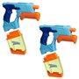 Nerf Dunk-Fill, Pack de 2 pistolets a eau, réservoirs a remplissage instantané facile, jouets d'eau, Super Soaker, des 6 ans