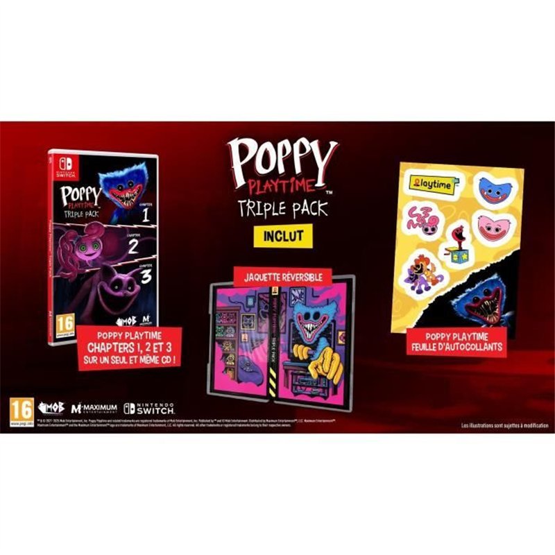 Image secondaire de Poppy Playtime Triple - Pack Nintendo - Jeu Nintendo Switch