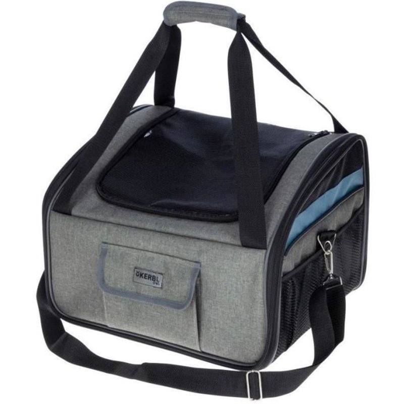 Sac voiture - KERBL - Vacation - Gris/bleu - 44x35x30 cm