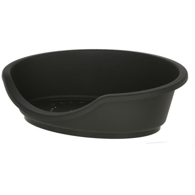 KERBL - Panier / Corbeille DREAMER - Noir - Plastique recyclé - 60x40x20cm