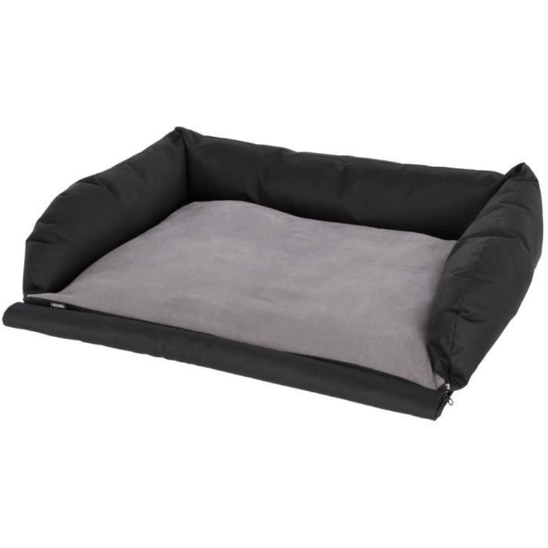 KERBL - Coussin pour coffre - Gris/noir - 80x60cm