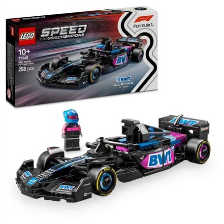 LEGO Speed Champions 77248 Voiture F1 BWT Alpine Team A524 Jeu de construction des 10 ans
