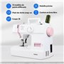 Machine a Coudre - MEDION - SM 70 - 71W - 12 Points - 700 tr/min - LED - Rose