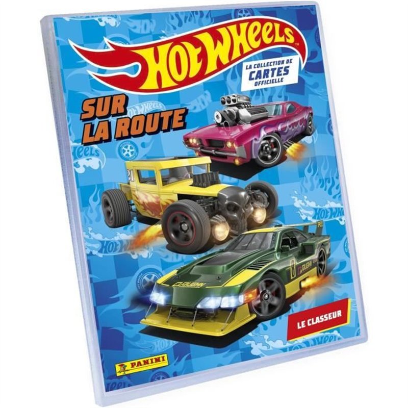 Image secondaire de Starter Pack - PANINI - Hot Wheels TC - Classeur + 2 pochettes + 1 carte EL - 12 stickers