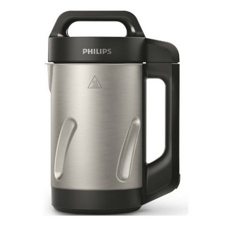 PHILIPS - Blender chauffant - 1000W - bol 1.2 L - Soup Maker - inox/noir - HR2203.80