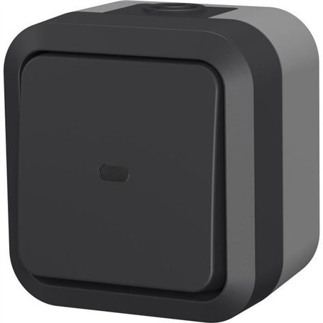 Interrupteur Va et vient - QUARX - Aqua Pro - Extérieur, voyant lumineux, IP55, 250V