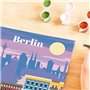 CreArt 24x30 cm Berlin, Adulte, Peinture par numéros, 25521, Ravensburger