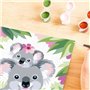 CreArt Kids 18x24cm Maman koala et son bébé, Kit de peinture par numéros Numéro d'Art, Des 9 ans, 25833, Ravensburger