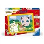 CreArt Kids 18x24cm Pokemon, Kit de peinture par numéros Numéro d'Art, Des 7 ans, 25839, Ravensburger