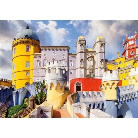 Puzzle 1000 pieces Palais national de Pena, Portugal, Collection Highlight, des 14 ans, Palais, 12001314, Ravensburger