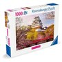 Puzzle 1000 pieces Château de Himeji, Japon, Collection Highlight, des 14 ans, Château, 12001316, Ravensburger