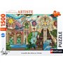 Puzzle 1500 pieces Le jardin des reves, des 14 ans, Puzzle de qualité supérieure, Collection Artiste, 12001612, Nathan