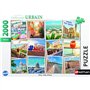 Puzzle 2000 pieces Nice, Côte d'Azur, Adultes et enfants des 14 ans, Collection Urbain, France, 12001613, Nathan