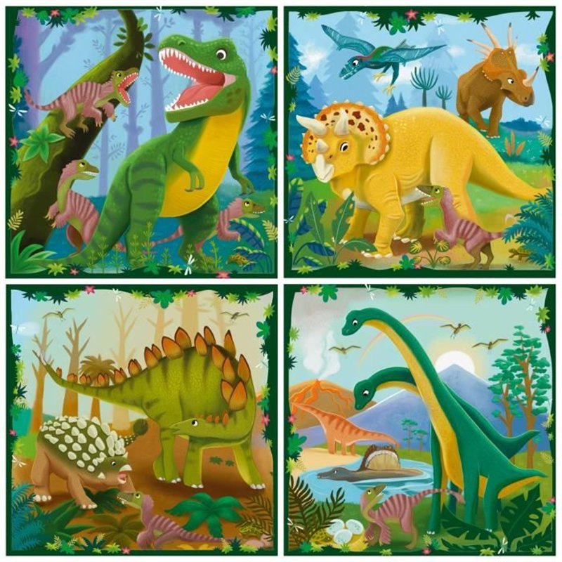Puzzle Enfant, Puzzle UP!, Les dinosaures, des 4 ans, 12004003, Ravensburger