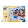 Plateau de puzzle en carton pliable, Pinces de fixation, Pour puzzle jusqu'au 1000 pieces, 17971, Ravensburger