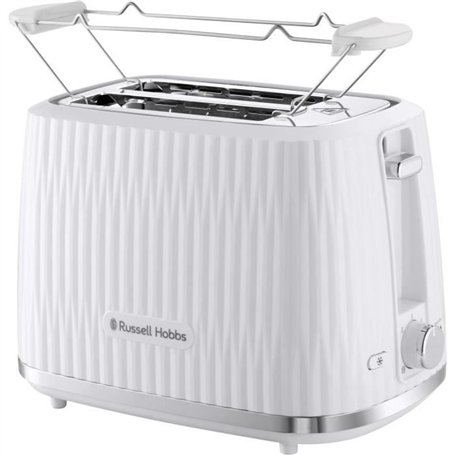 Grille-pain - RUSSELL HOBBS - EDEN - 800 W - 2 fentes - Blanc