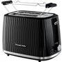 Grille-pain - RUSSELL HOBBS - EDEN - 800 W - 2 fentes - Noir