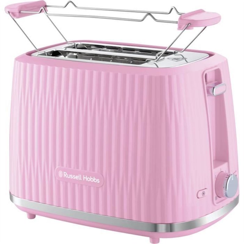 Grille-pain - RUSSELL HOBBS - EDEN - 800 W - 2 fentes - Rasberry