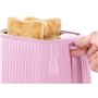 Grille-pain - RUSSELL HOBBS - EDEN - 800 W - 2 fentes - Rasberry
