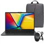 PC Portable ASUS VivoBook 14 S1404 | Win 11 - 14 FHD 60Hz - AMD Ryzen 5 7520U - RAM 16Go - 512Go SSD + Sacoche + Souris