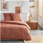 Parure de lit - TODAY Crazy - Imprimé Floral - 2 personnes - 220 x 240 cm - Orange