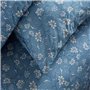 Parure de lit - TODAY Crazy - Imprimé Floral - 2 personnes - 220 x 240 cm - Bleu