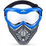 Accessoire - ZURU - X-SHOT Excel Blue Mask - Masque réglable - Design stylé - Ventilation intégrée